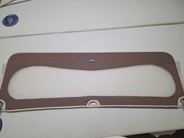 Ausfallschutz Chicco braun für Kinderbett