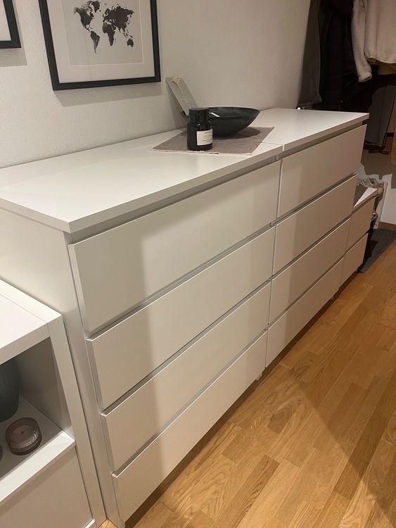 Wunderbar Malm Kommoden Nebeneinander Ebenbild