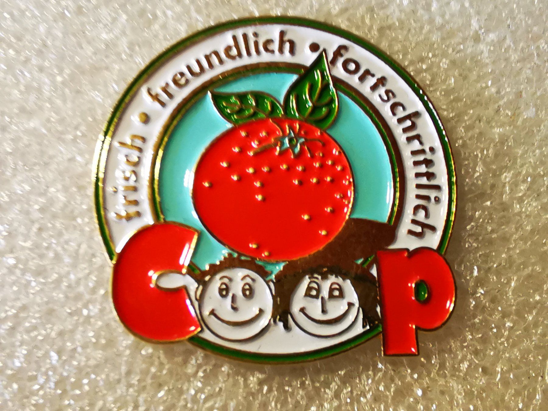 Placchette & Badge: Ansteckpin 199: Coop – Usato da Oppligen venduto da Pin-Fall-Shop