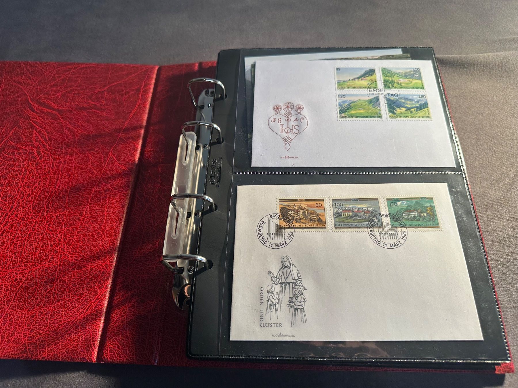 Alle Briefmarken: Album Schweiz - FL Sammlung Briefe und FDC – Gebraucht aus Stettfurt von 2442 2