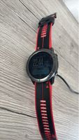 Montre Garmin Fénix 5x Pro Solar noire et rouge bon état