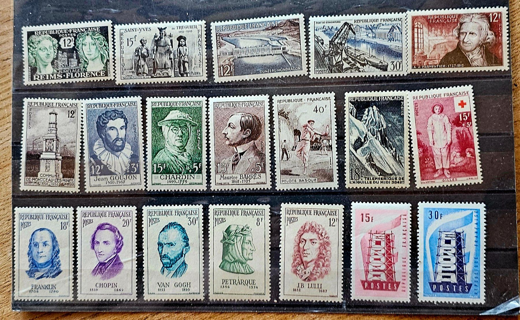 Tous les timbres: FRANCE anciens  neufs ** – Neuf (Voir description) à Les Valettes par Nuba1