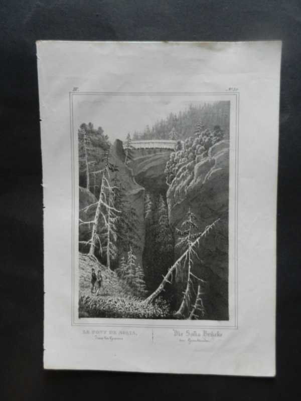 Gravures: Solis Brücke – D'occasion à Risch par Rischli15