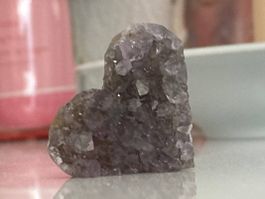 HERZFÖRMIGER AMETHYST neu!