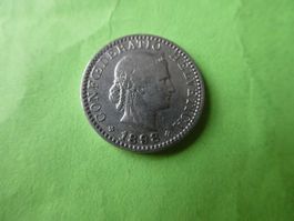 Schweiz 1898, 20 Rappen