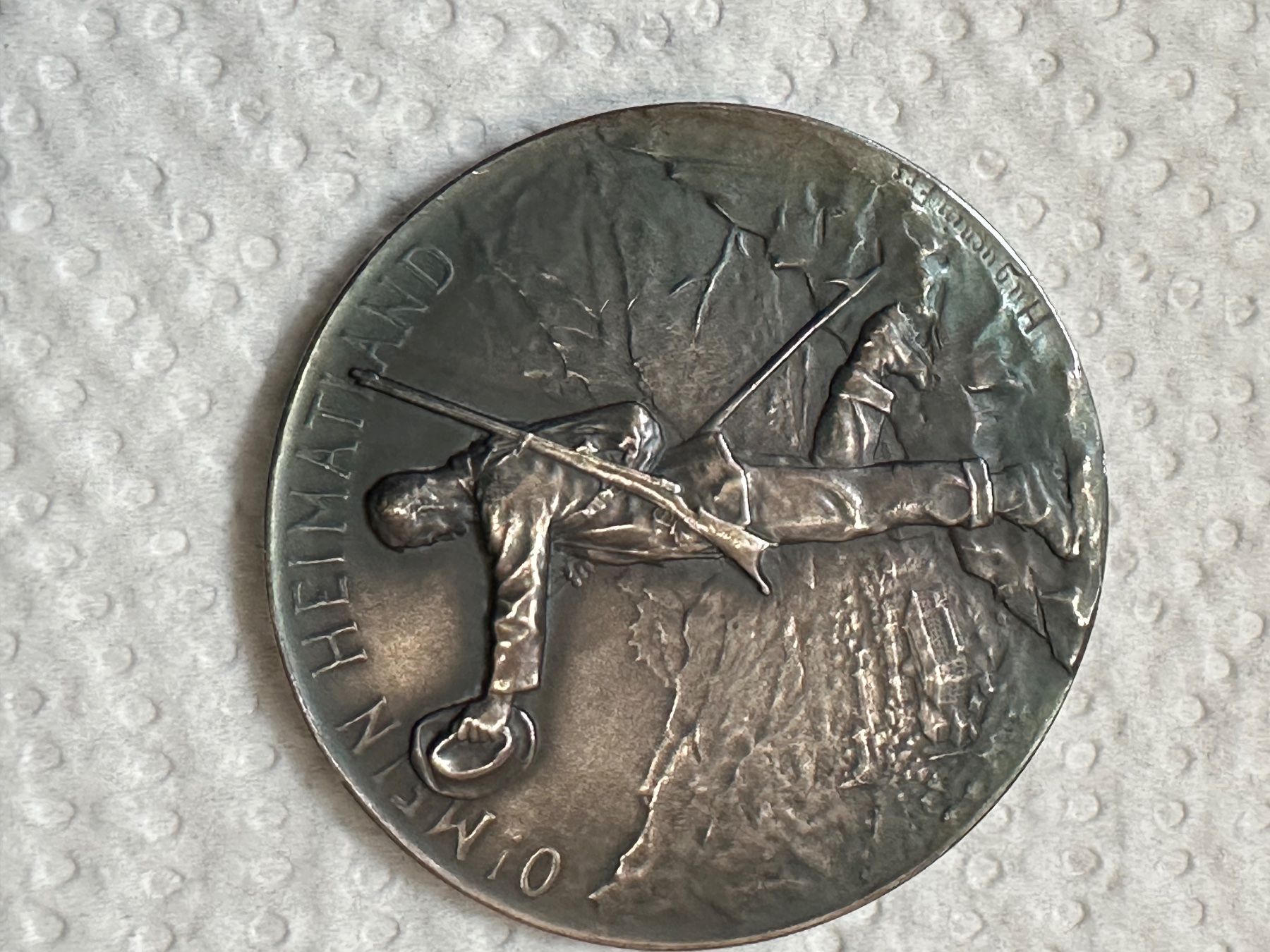 Medaglie: Schützenmedaille 1899 Engelberg – Usato da Kandergrund venduto da honey-art_and_more 1