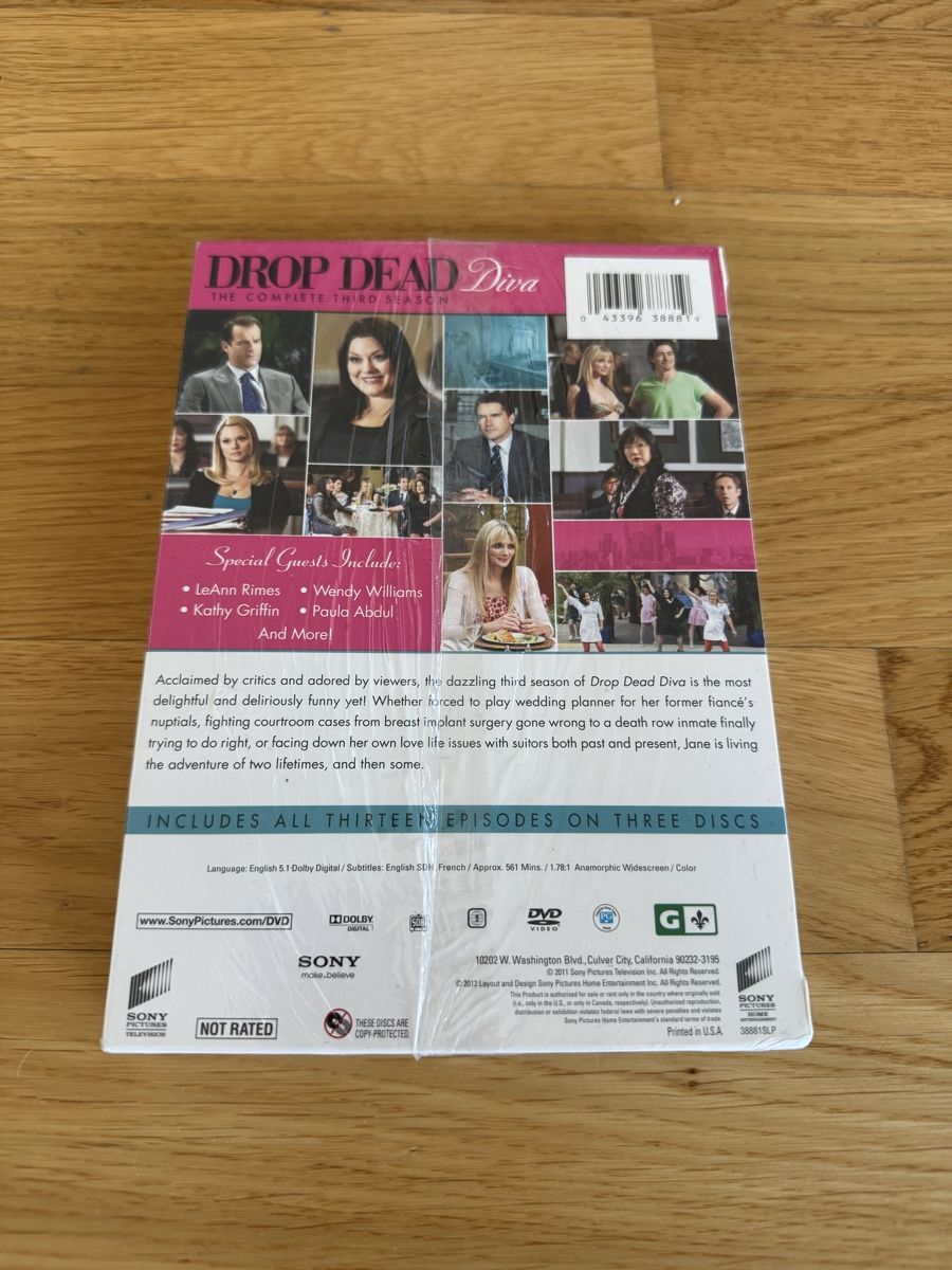 Tutti i DVDs: Drop Dead Diva - Staffel 3 - DVD, Code 1- Neu – Nuovo e nell'imballaggio originale da Zürich venduto da wtpooh 1