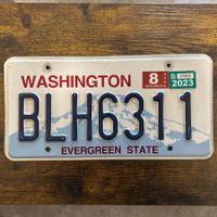 🇺🇸 U.S. Autoschild - Washington BLH6311 - ORIGINAL