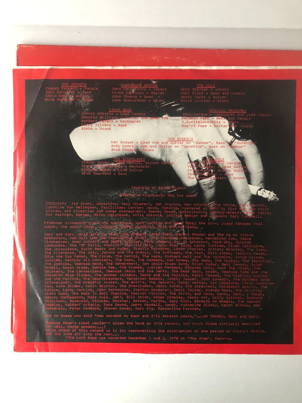 Dischi in vinile: Punk - And Now Live From Toronto – Usato da Aarwangen venduto da Jukebox3 5