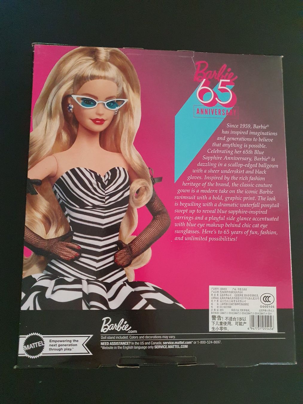 Bambole: Barbie 65 Anniversary – Usato da Zürich venduto da summersand 1