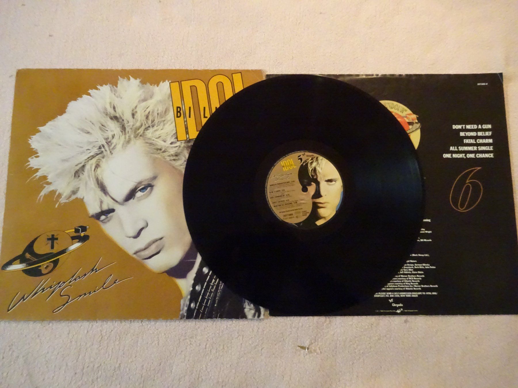Dischi in vinile: BILLY IDOL ** WHIPLASH SMILE – Usato da Luzern venduto da xrayspex99 1