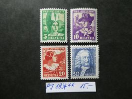 Pro Juventute 1934 postfrisch