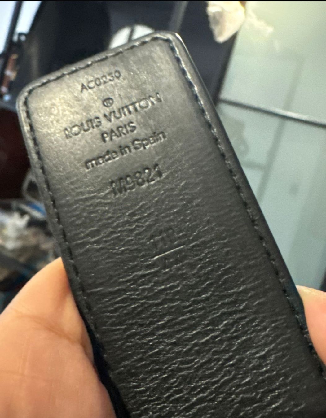 Louis Vuitton Cinture: LOUIS VUITTON BELT ORIGINAL – Usato da Les Geneveys-sur-Coffrane venduto da LVMM 5