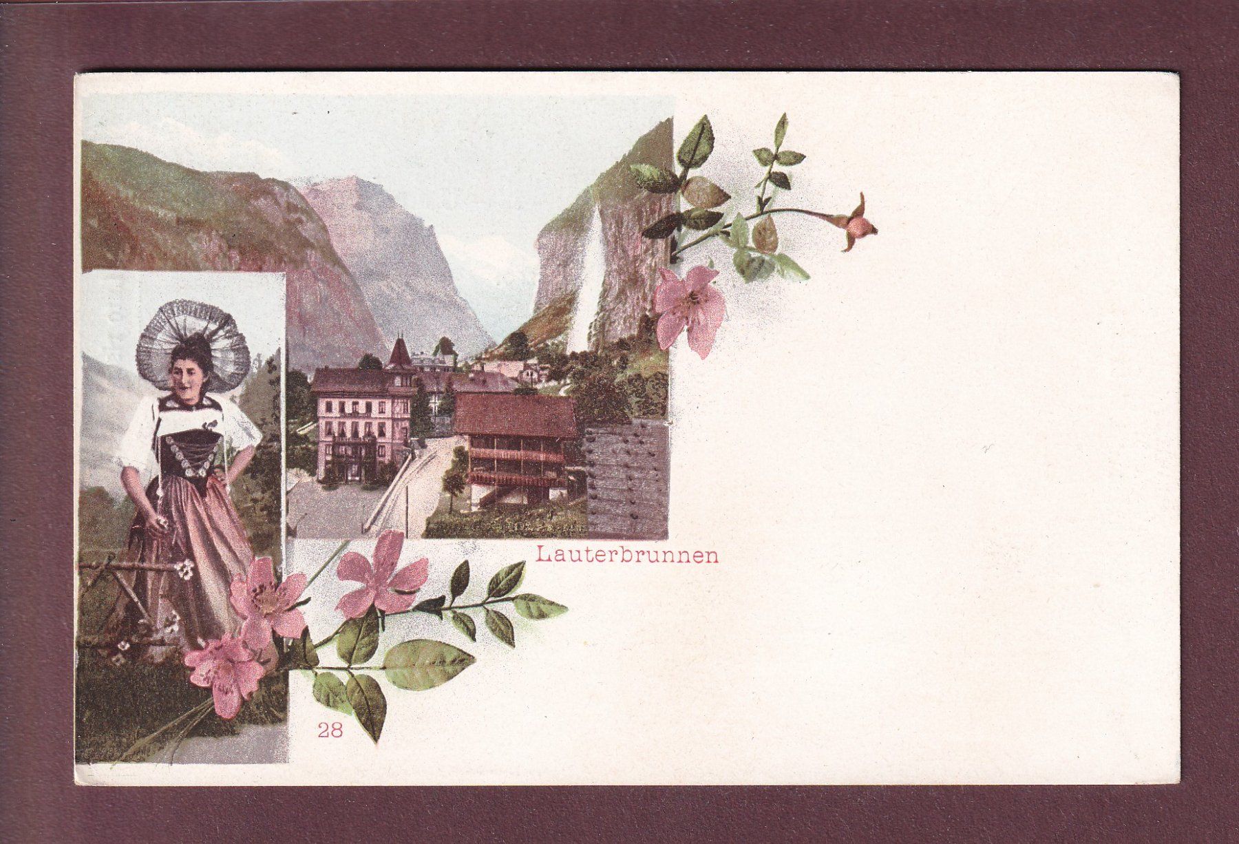 Ansichtskarten: LAUTERBRUNNEN – Gebraucht aus Pully von nicecards
