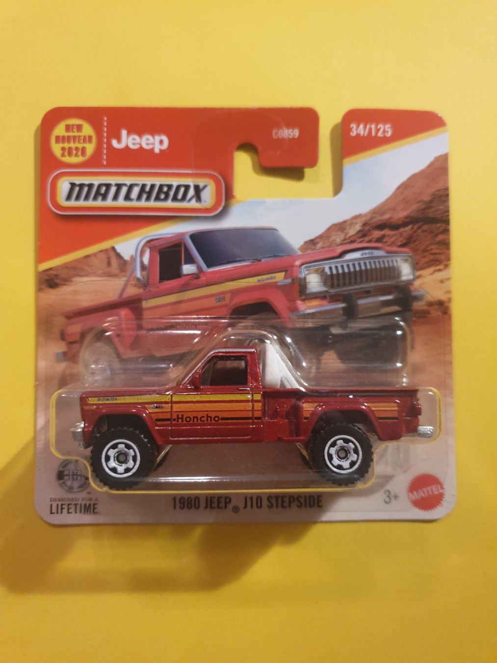 Matchbox Modellini d'auto: Matchbox 1980 JEEP J10 STEPSIDE – Nuovo e nell'imballaggio originale da Oftringen venduto da Rotor 1
