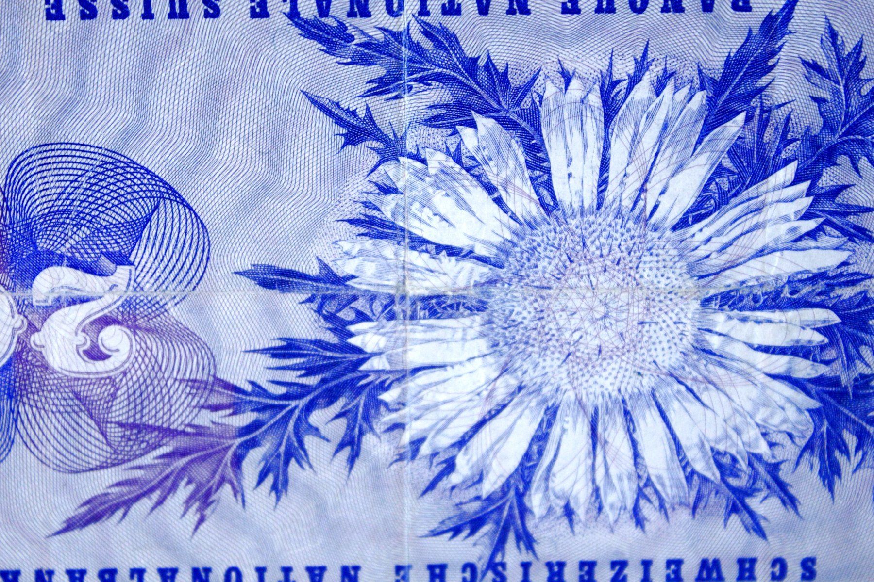 Banconote: Schweizerische Nationalbank, 1972, CHF 20.00, Dufour/Distel – Usato da Bern venduto da Vitaneuf 6