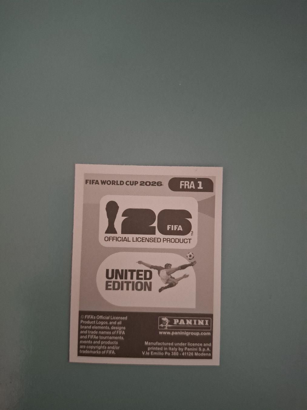 Panini Carte collezionabili: Paninibild FRA 1 – Nuovo (secondo la descrizione) da Auw venduto da jea.12 1