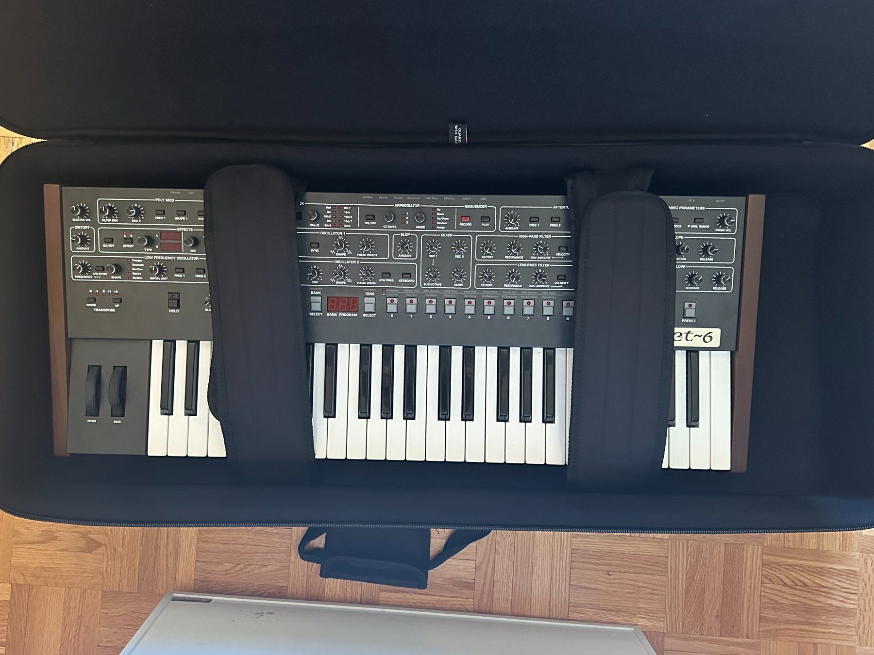 Instruments de musique: Sequential Prophet 6 «Dave Smith» inkl. Hardcase – Neuf (Voir description) à Lumbrein par vaplan 2