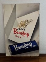 Bensdorp Wien - Originale Schokoladenwerbung, Rarität!