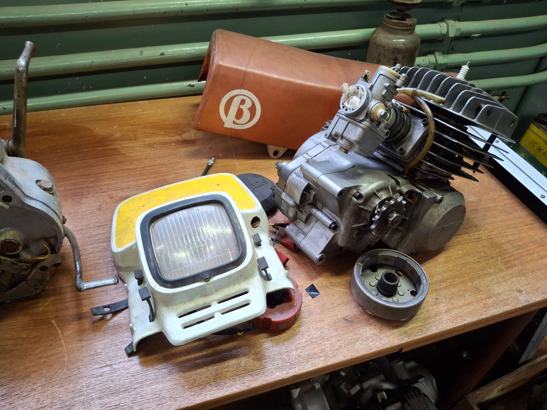 Beta Motori: ENDURO MOTOR BETA RV 125 1981 SATTEL SCHEINWERFER TACHOANTRI – Usato da Wängi venduto da Toeff85