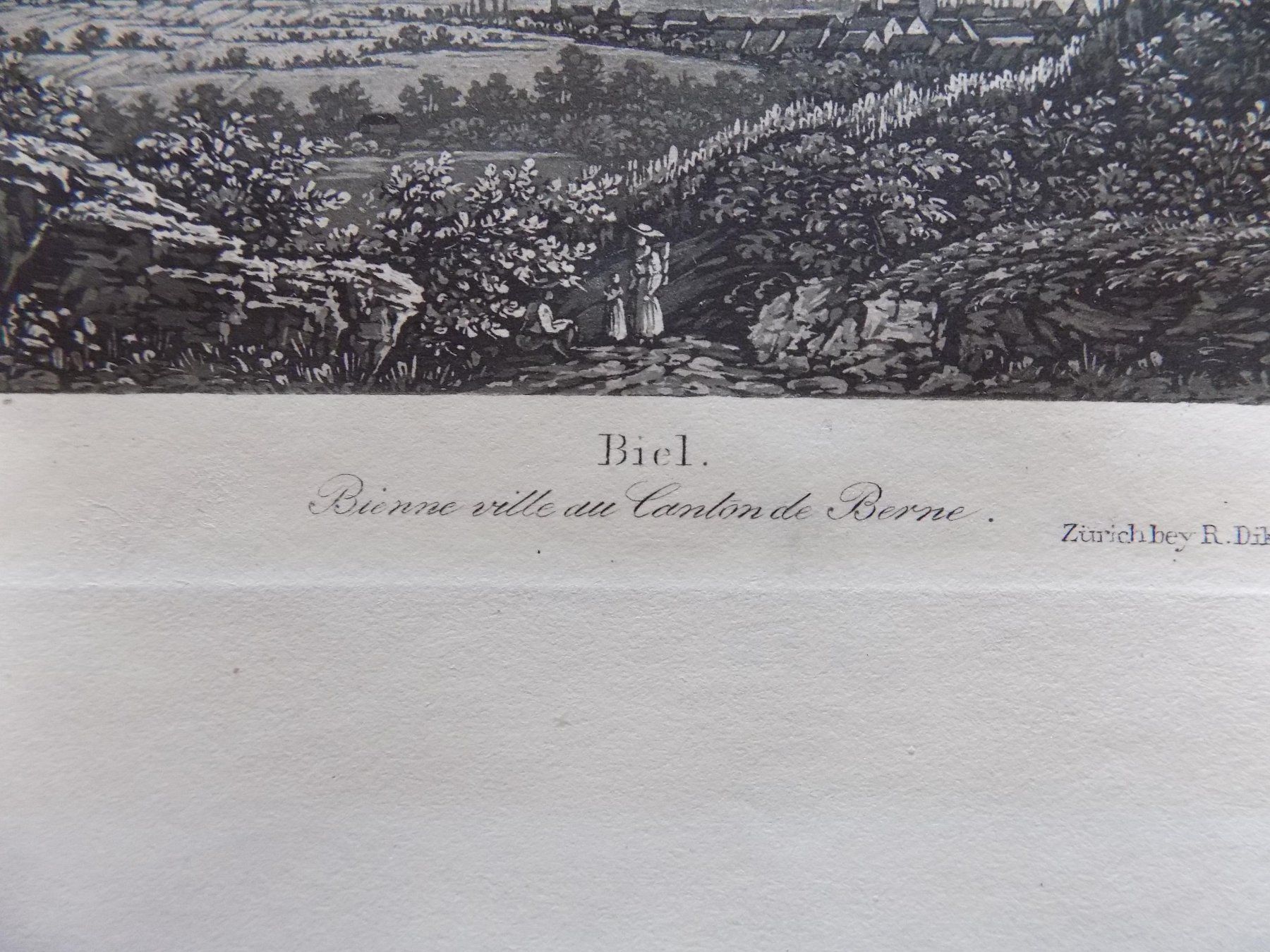 Stiche: Biel Bienne Dikenmann – Gebraucht aus Risch von Antikfee 3