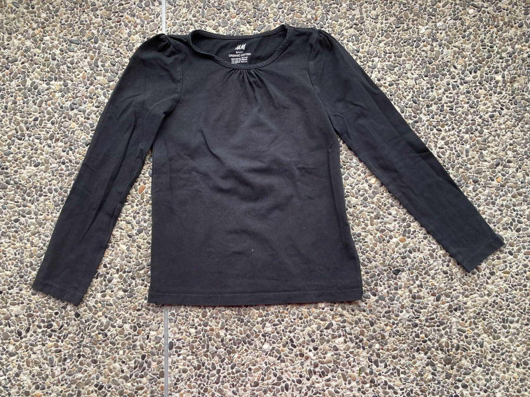Pullover & Sweatshirts: Langarm Shirt Basic, Gr. 110/116 – Gebraucht aus Aetingen von Nadinsky