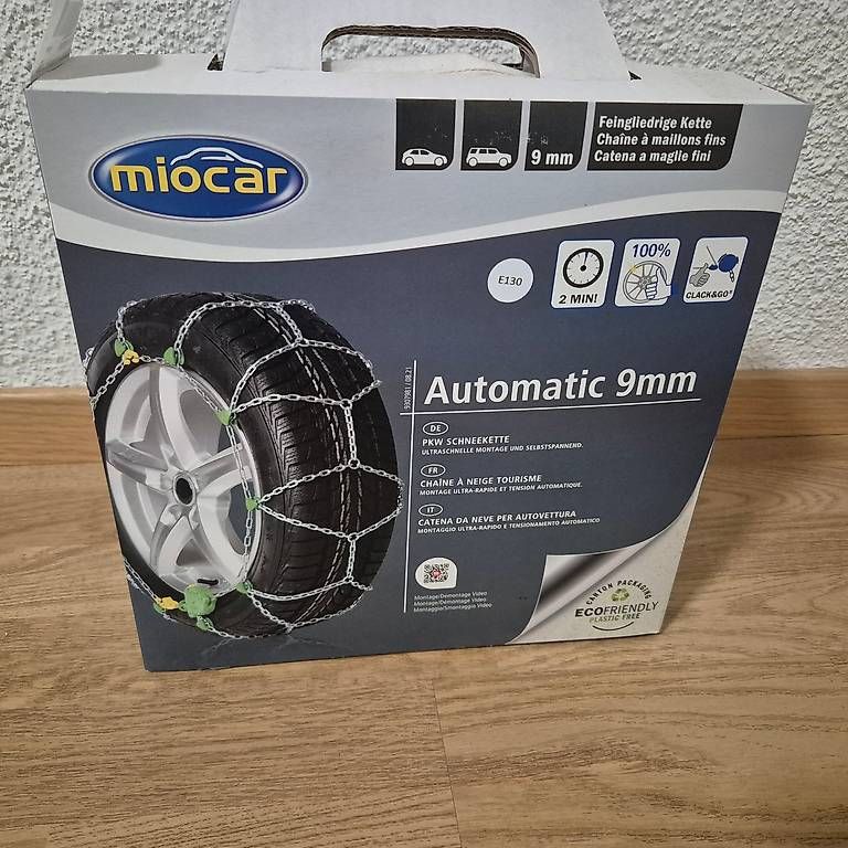 Schneeketten: Schneekette, automatic 9mm, E130 – Neu (gemäss Beschreibung) aus Bremgarten AG von wellea