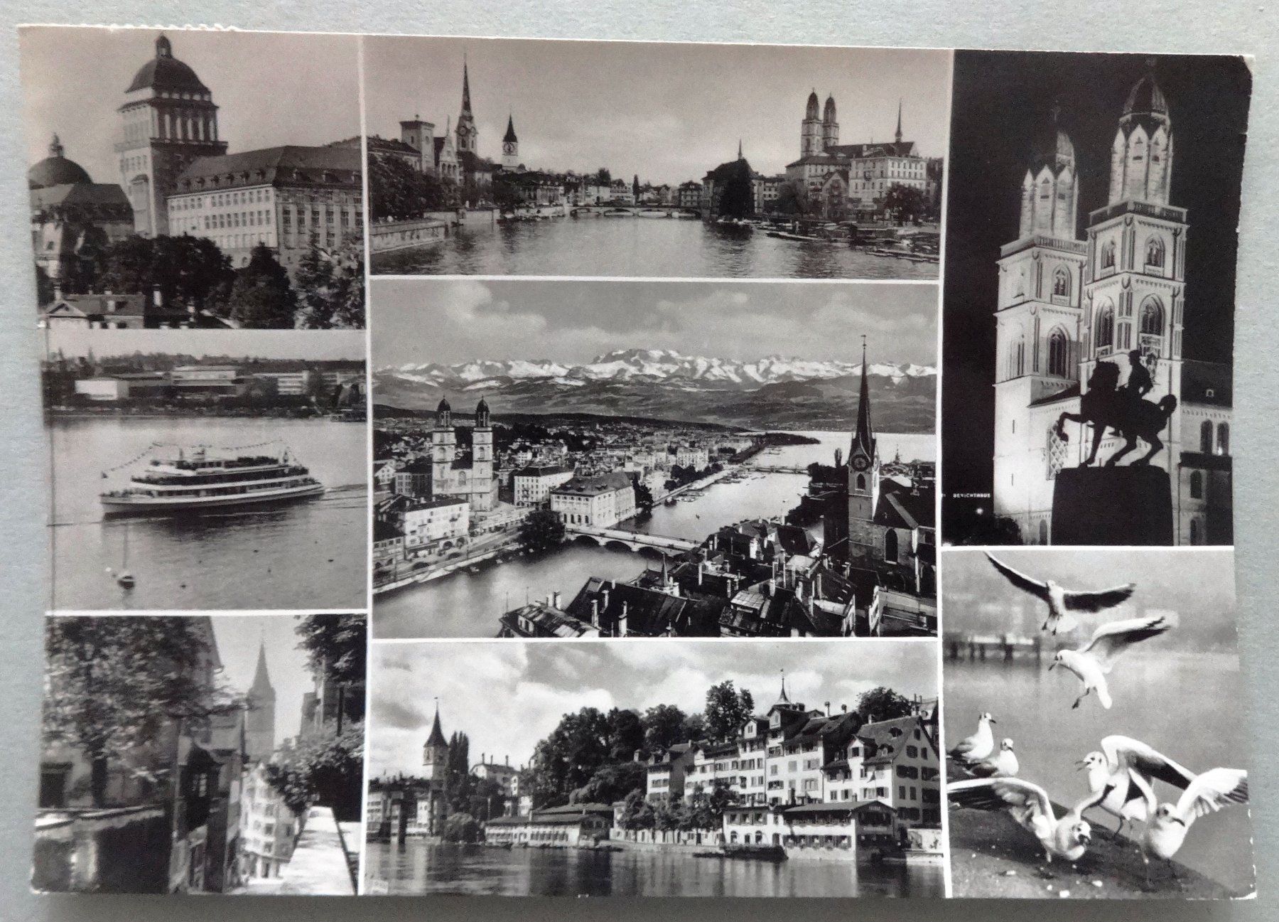 Cartoline postali: Zürich – Usato da Fétigny venduto da Billy2miny