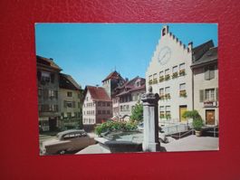 Brugg Aargau Römerturm altes Auto (967)