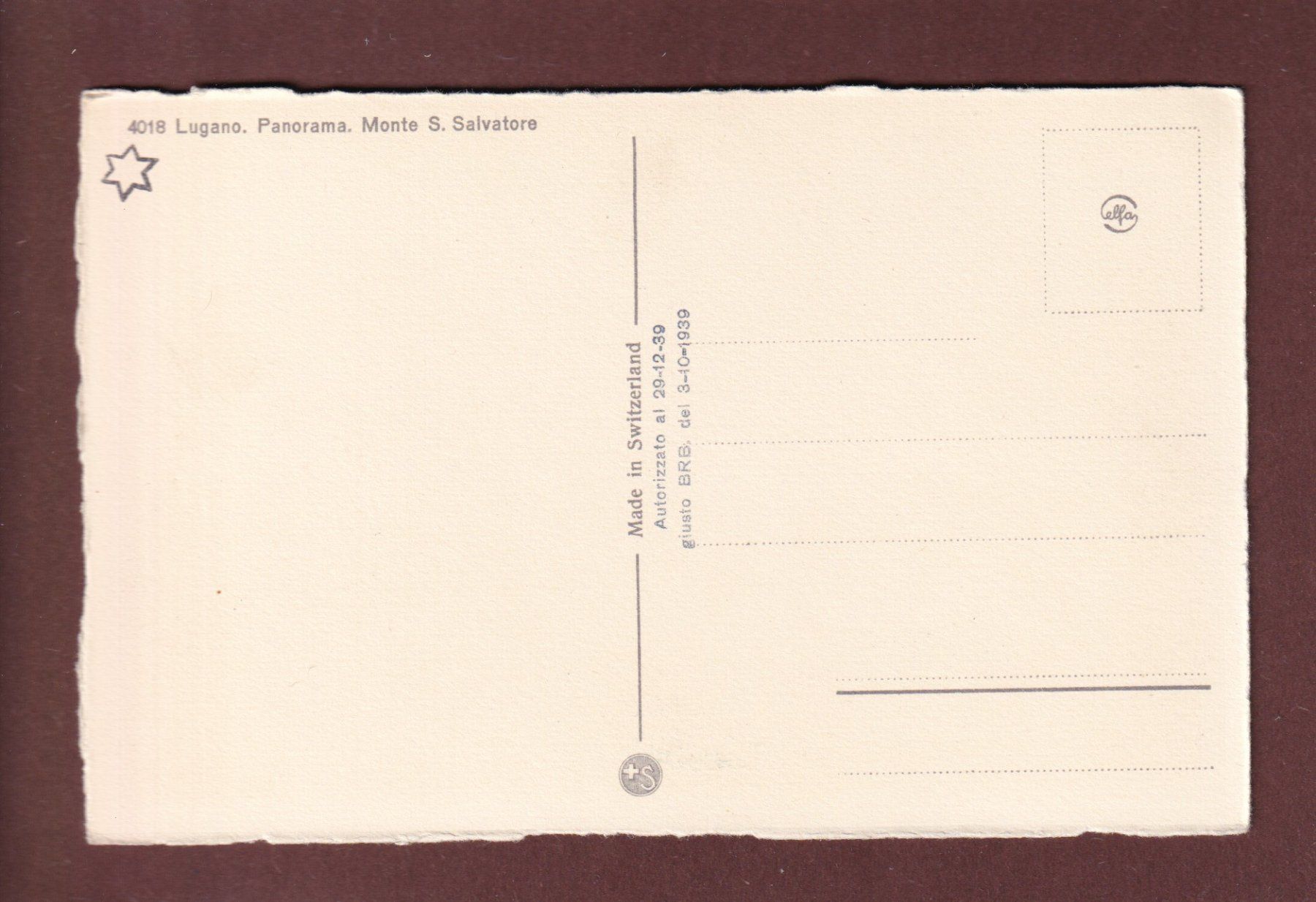 Cartoline postali: LUGANO – Usato da Pully venduto da nicecards 1