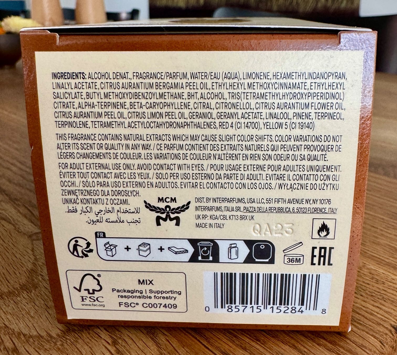 Mcm Profumi & Eau de Toilette: MCM Jolly Rabbit Eau de Parfum 100ml - Neu & Original – Nuovo e nell'imballaggio originale da Winterthur venduto da allee15 2