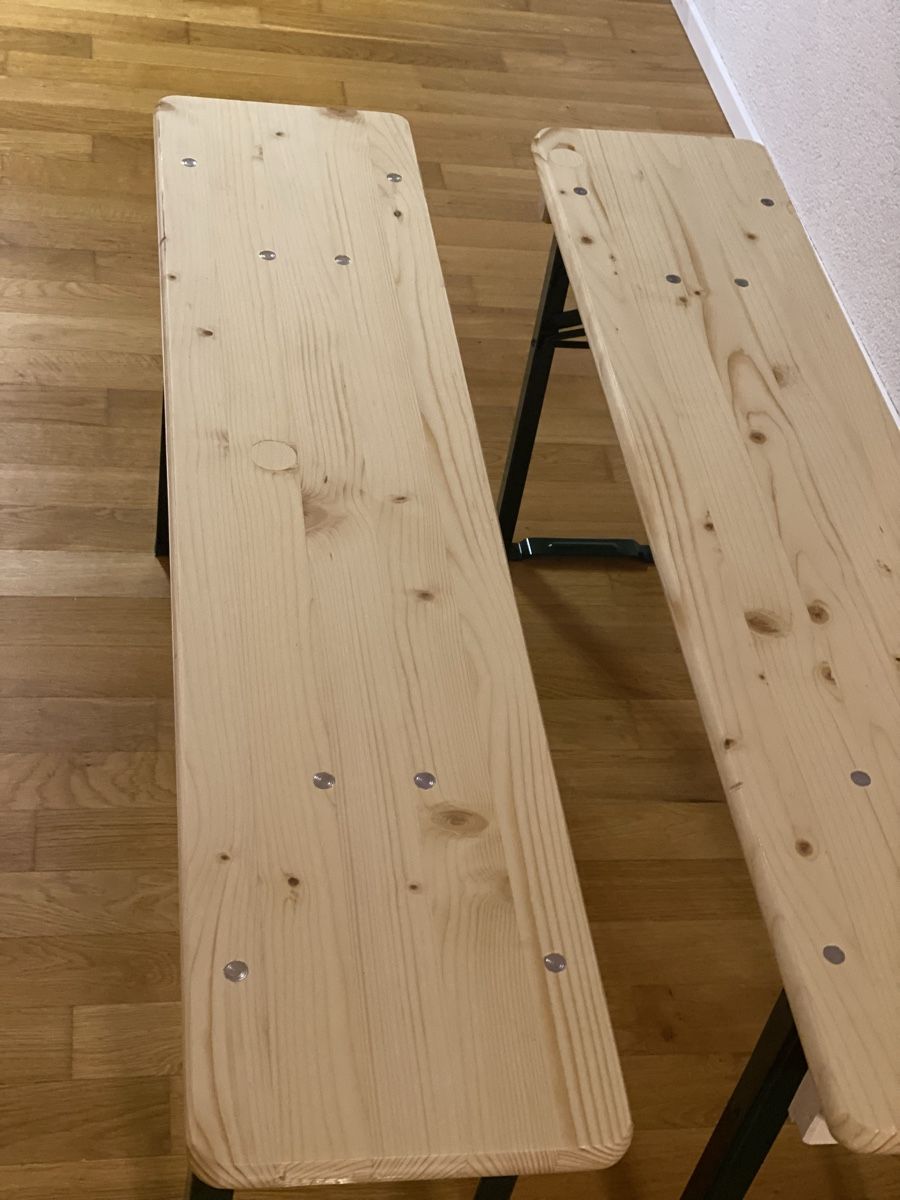 Panchine: 2 Sitzbänke von Oecoplan – Nuovo (secondo la descrizione) da WEINFELDEN venduto da marygloss 2