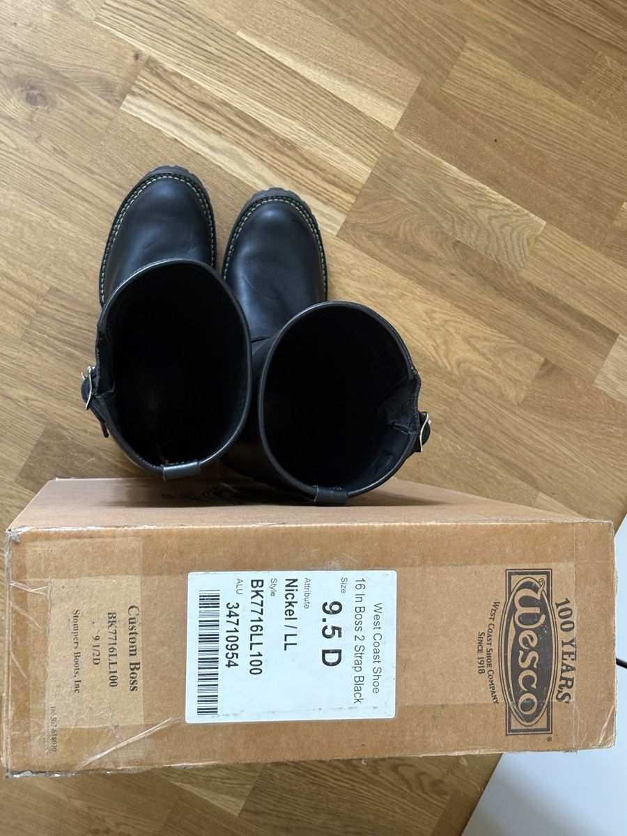Scarpe da uomo: Wesco Custom Boss Engineer Boots 9.5D – Usato da Altdorf UR venduto da commodo 6