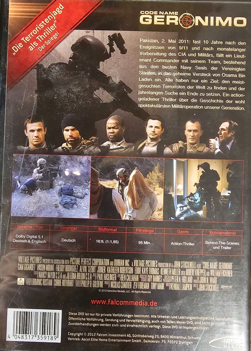Tutti i DVDs: Code Name Geronimo – Usato da Wahlen b. Laufen venduto da Cg10 1