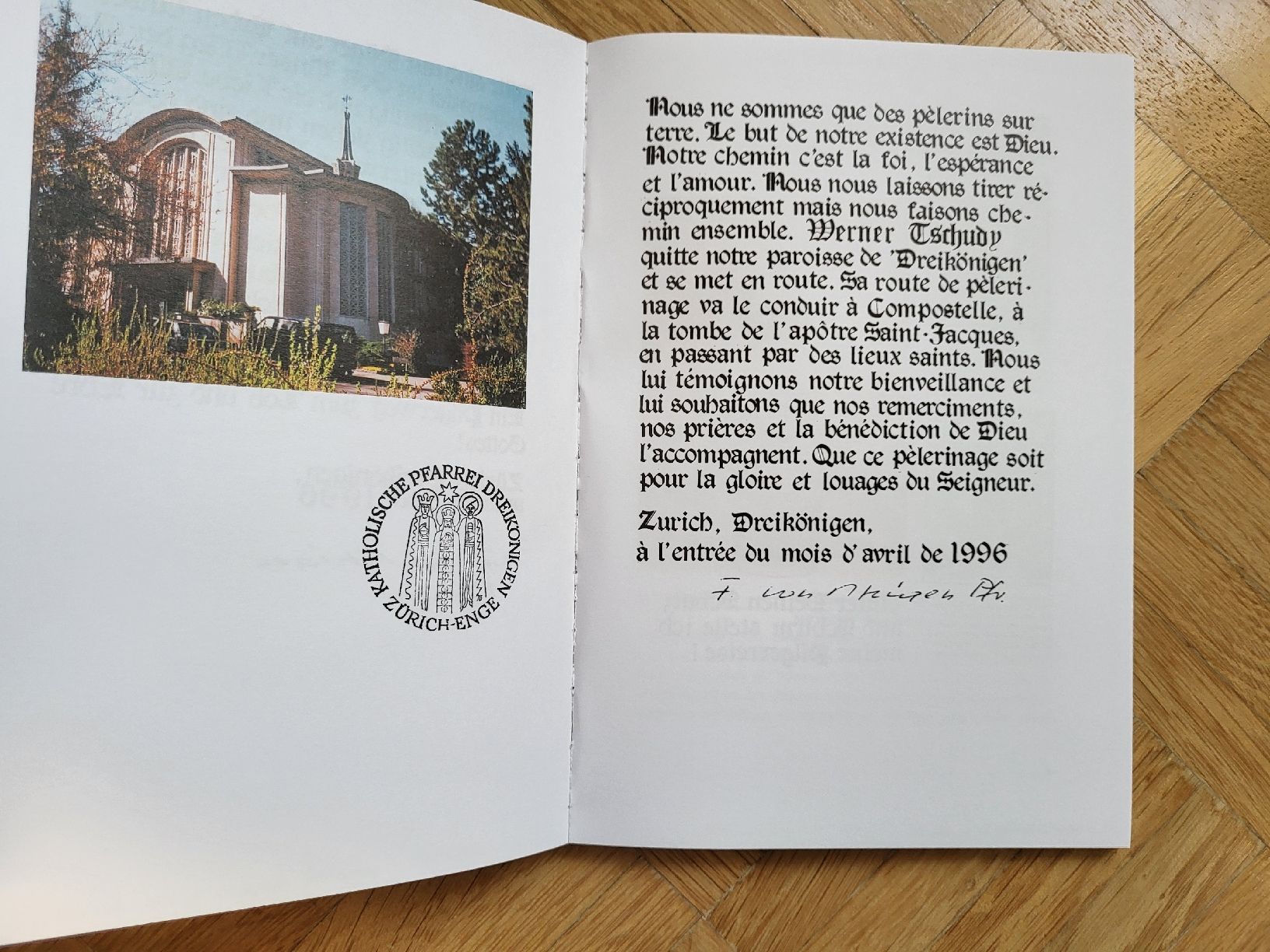 Libri: Der Jakobsweg – Nuovo (secondo la descrizione) da stäfa venduto da brandy66 1