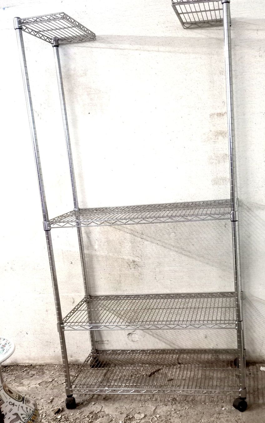 Scaffali: Interio Gestell auf Räder 180X90X45cm – Usato da Baar venduto da 2cvbaar