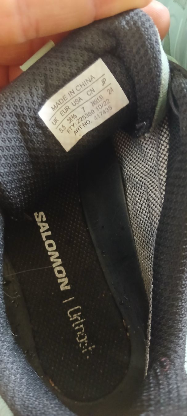 Salomon Scarpe da donna: Salomon Speed Cross 6 Größe 38,5 – Usato da Kriens venduto da BenjaminsTokey 1