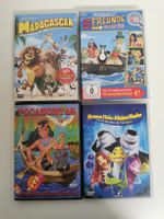 4er DVD Set Zeichentrickfilme neuwertig