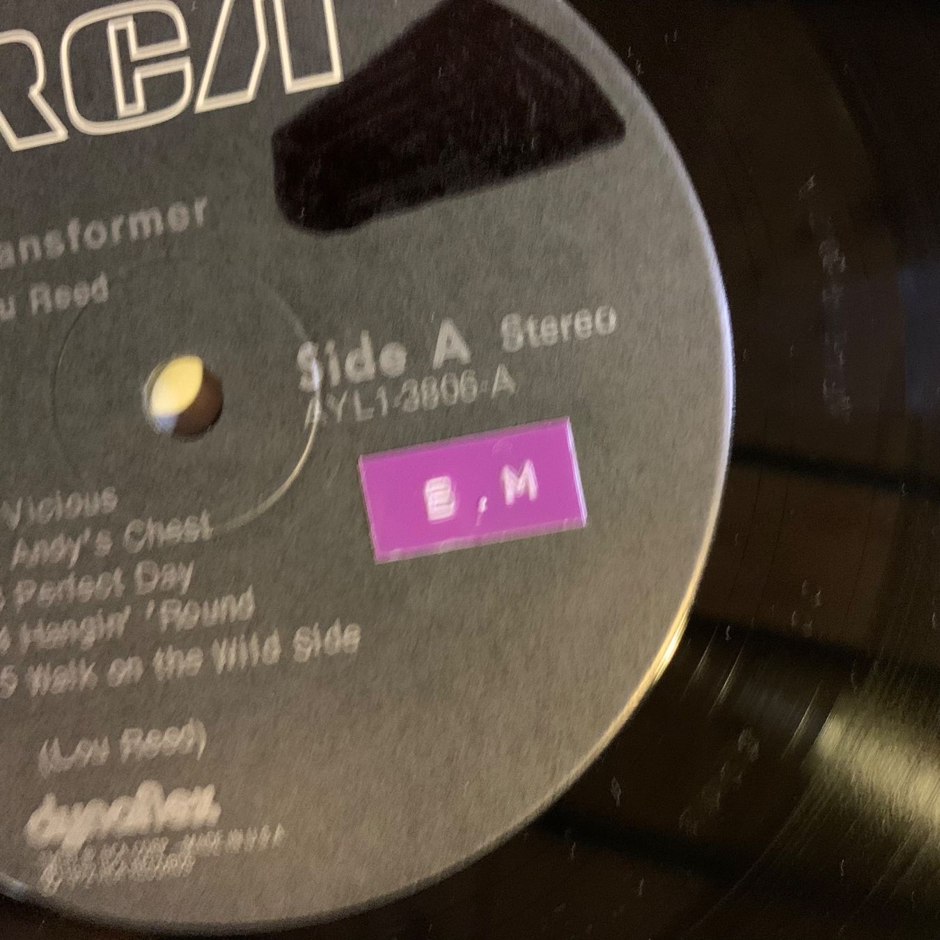 Schallplatten: LOU REED - TRANSFORMER...RE US...VG++/VG – Gebraucht aus Gals von Diskopatshop 3