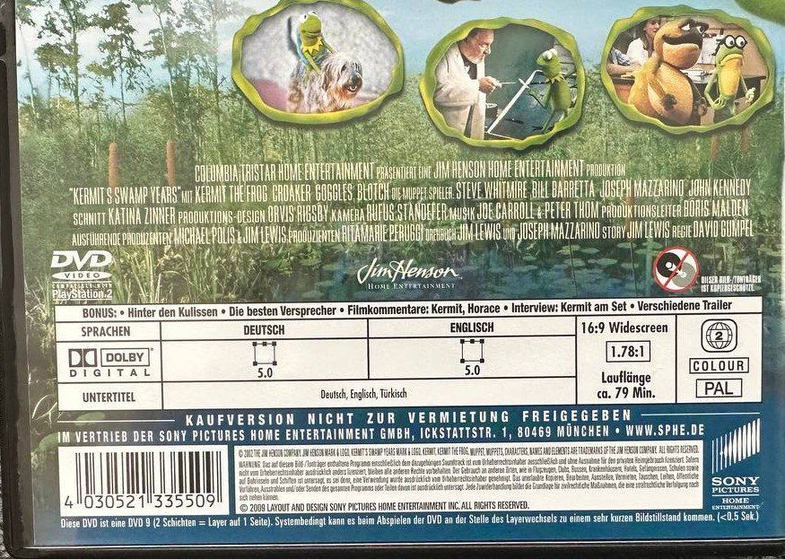 Alle DVDs: Muppets Most Wanted & Kermit der Frosch – Gebraucht aus Beringen von Mantafisch1 4