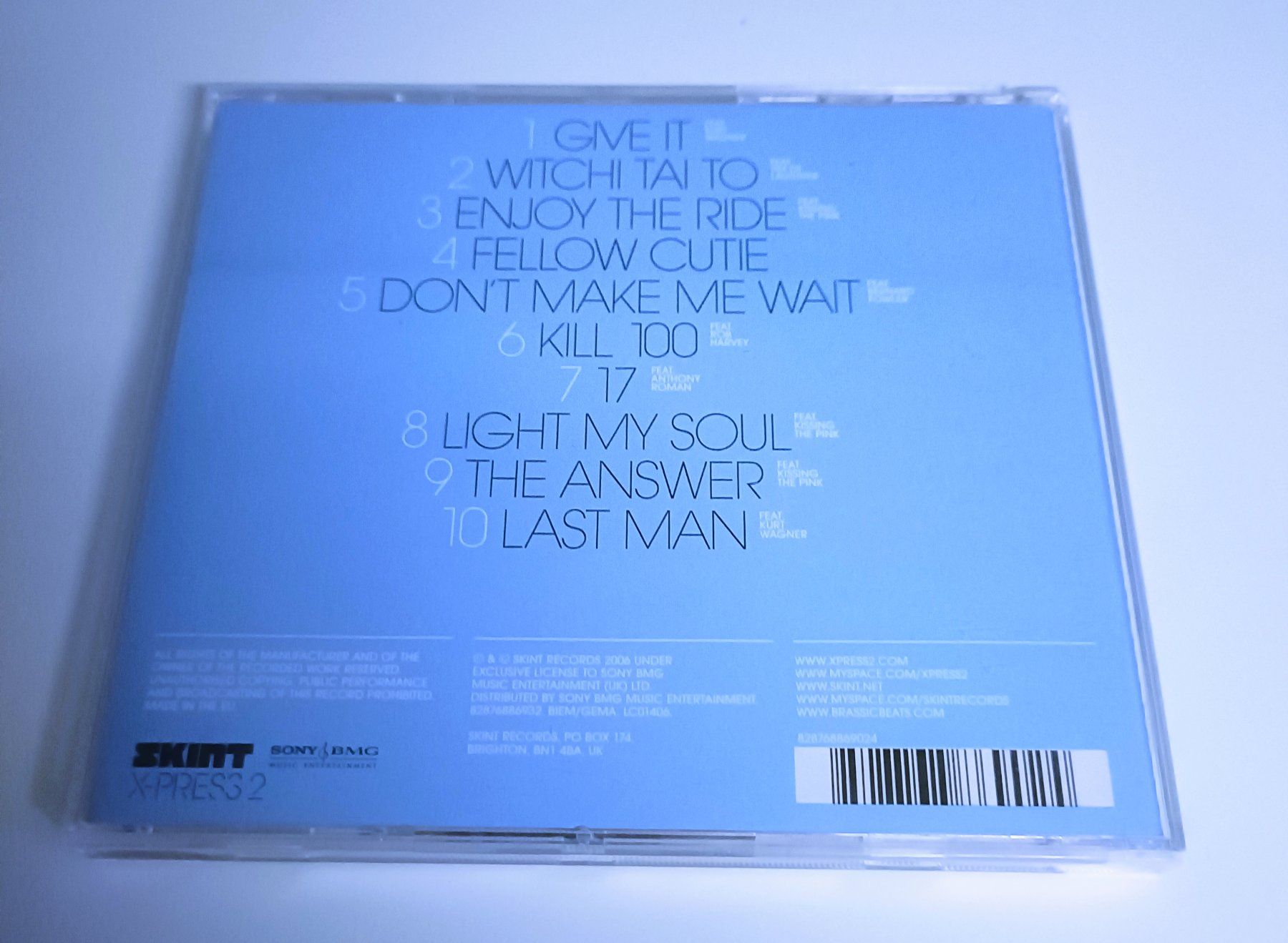 CD: X-PRESS 2 MAKE SHIFT FEEL GOOD - R1 – Usato da Köniz venduto da Listeningthings 2