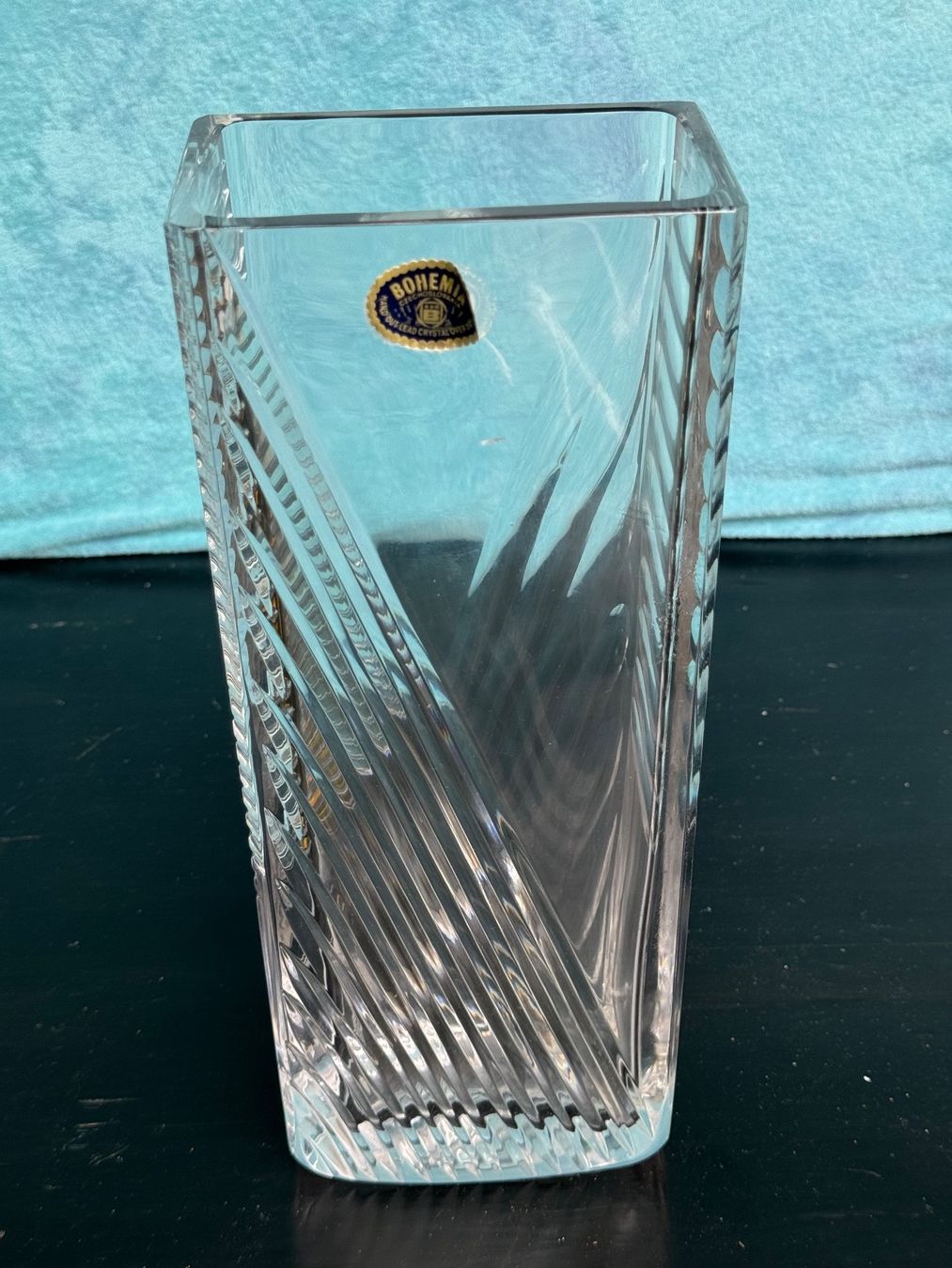 Vasi & Recipienti: Vintage Bohemian Crystal Vase – Usato da Lausanne venduto da artnouveau04