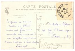 France - Unique : Vignette cachetée franchise militaire 1915