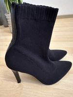 Paul Green Strick Stiefelette schwarz 9392
