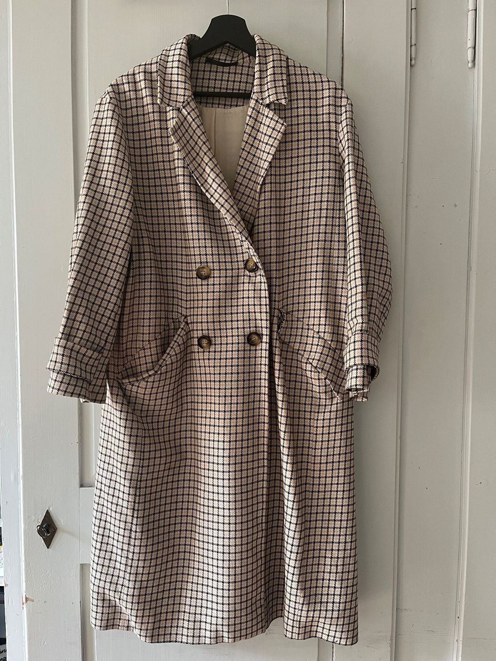 Cappotti: Mantel / Trench Coat / Karo / Beige / M – Usato da Zürich venduto da laudomai