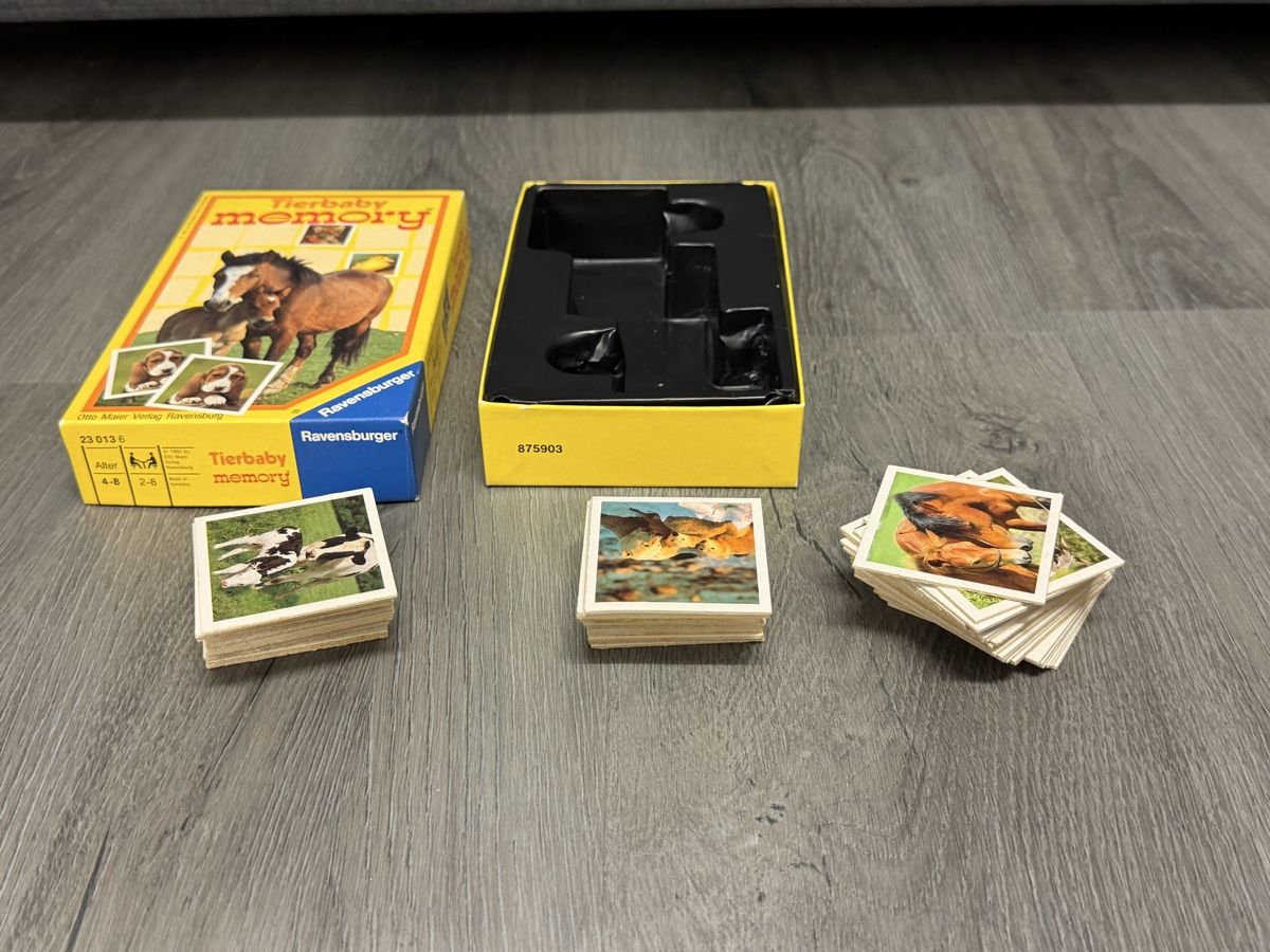 Ravensburger Giochi: Ravensburger Tierbaby Memory – Usato da Zürich venduto da f_c_barcelona 3