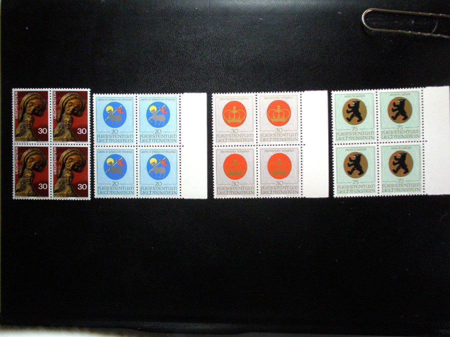 Tutti i francobolli: 1970 *** 469 - 472 – Nuovo (secondo la descrizione) da Buchs SG venduto da Tigeradler