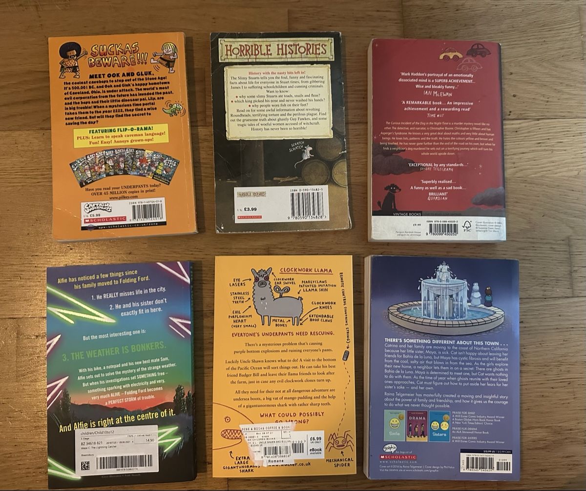 Livres: Mixed Fiction Book Bundle, 6 Softcover Books – D'occasion à Zürich par Muk777 1