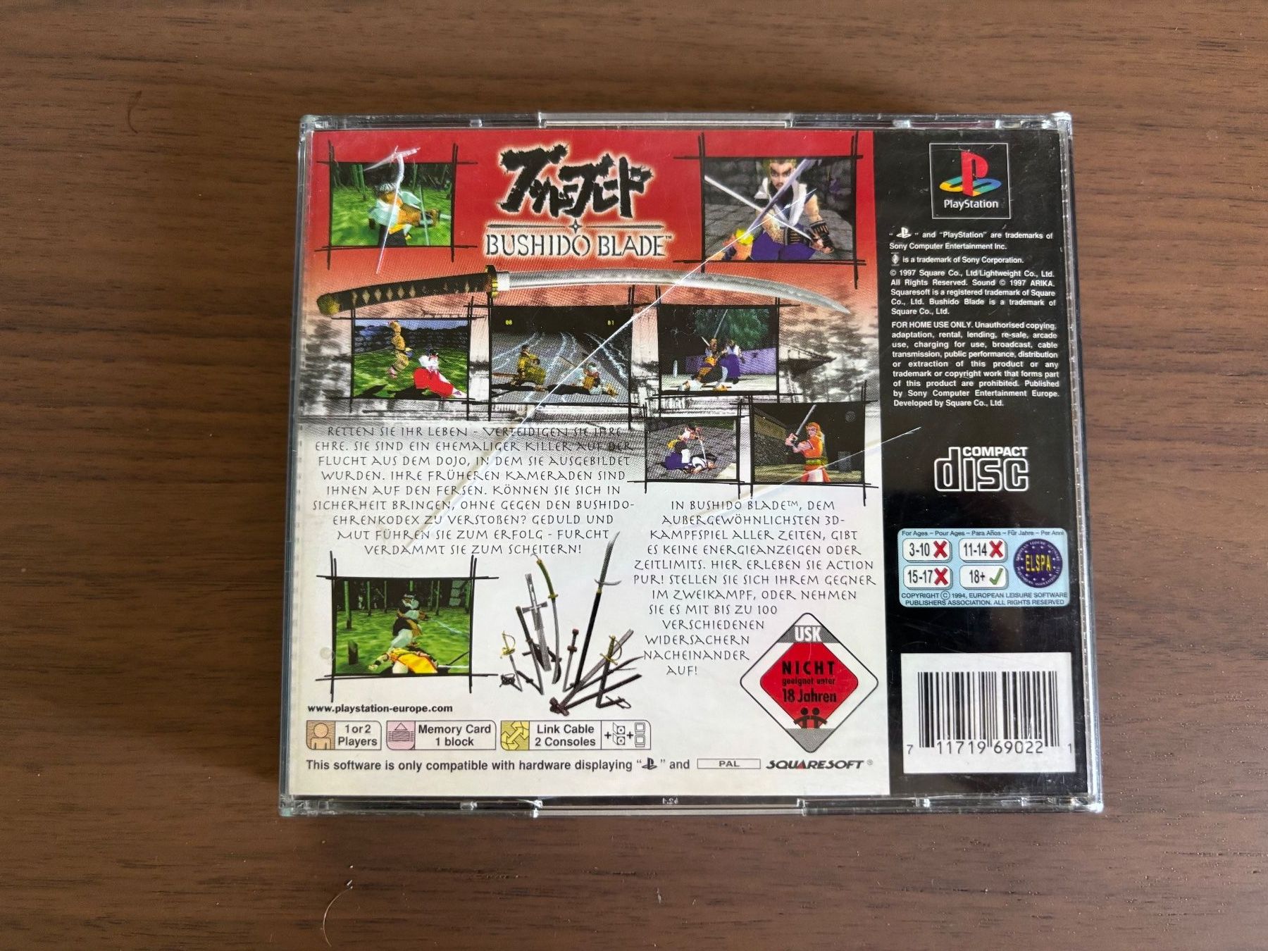 Sony Giochi: Bushido Blade [PS1] – Usato da Killwangen venduto da Ryusens 1
