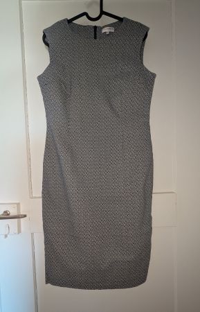 Blau-weiss Kleid Gr. 40